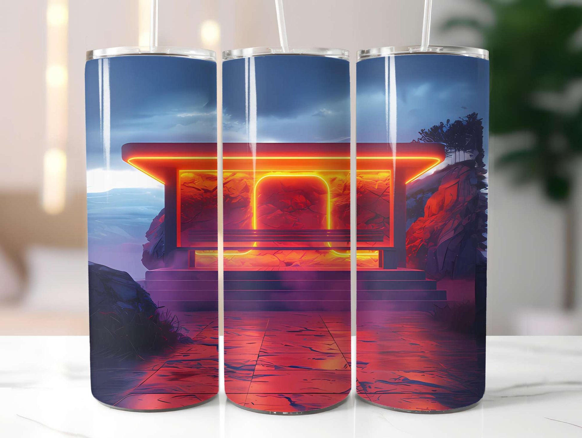 Scandinavian Summer 2 Tumbler Wrap - CraftNest - Digital Crafting and Art