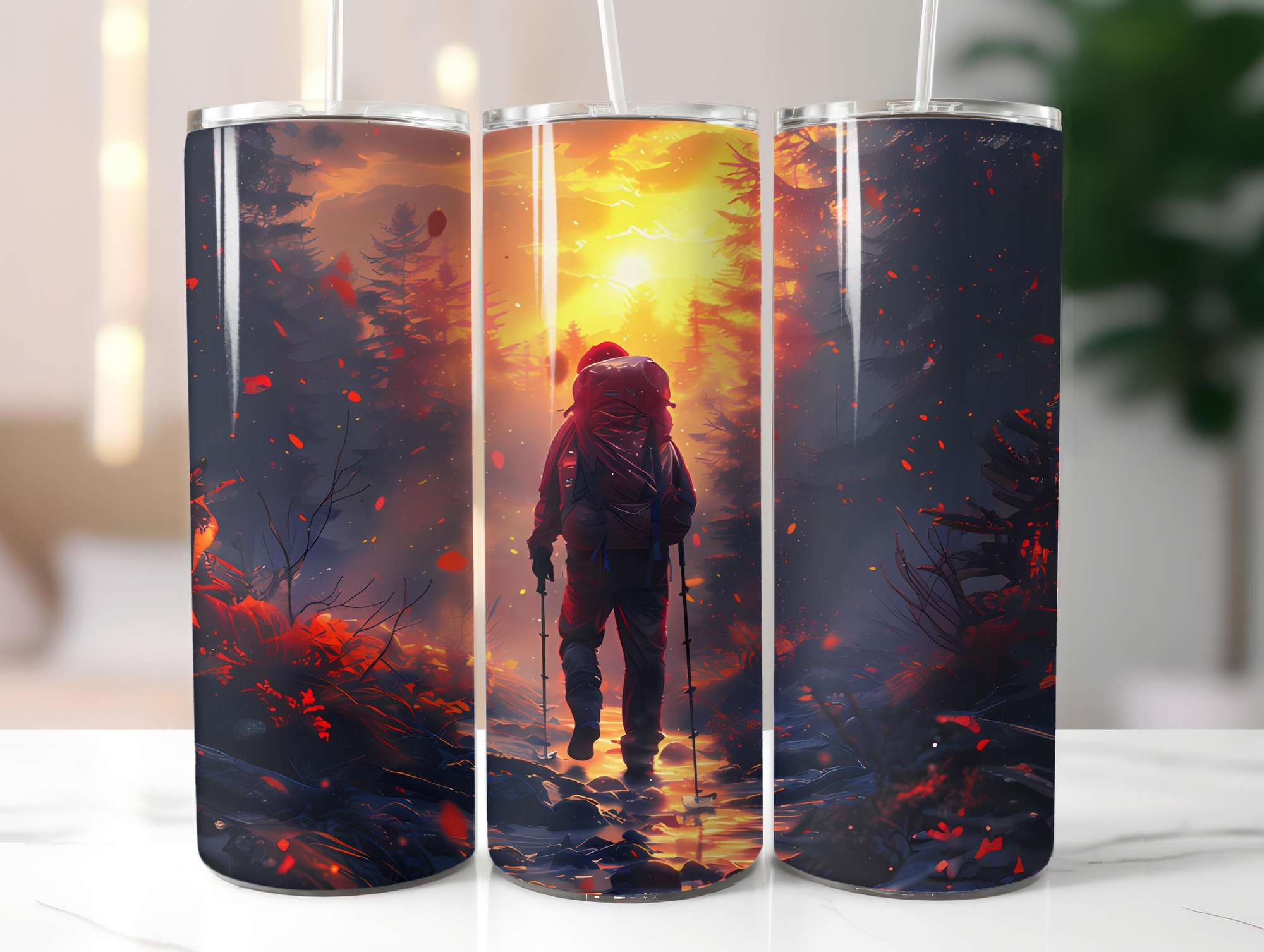 Scandinavian Summer 1 Tumbler Wrap - CraftNest - Digital Crafting and Art