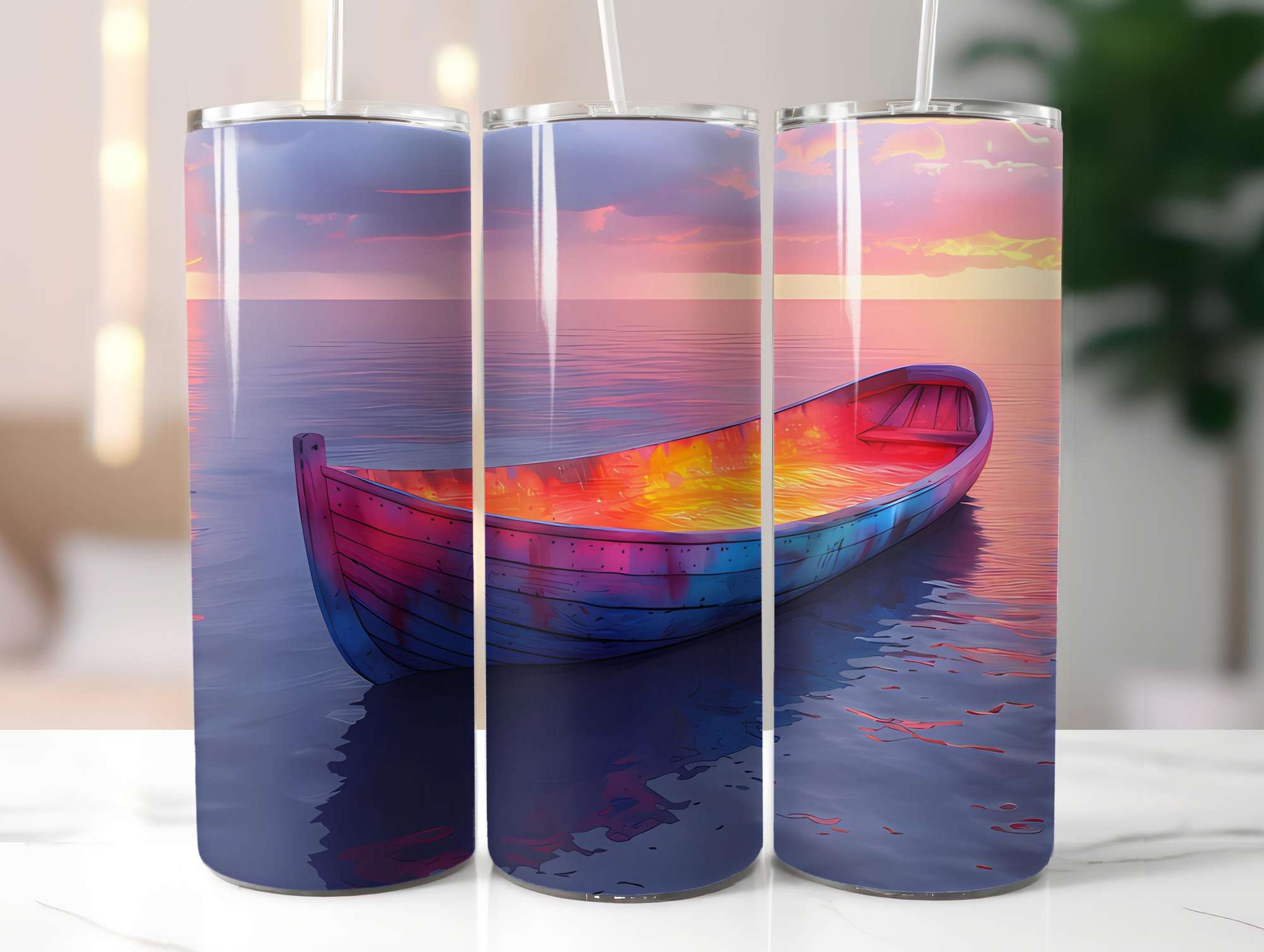 Scandinavian Summer 1 Tumbler Wrap - CraftNest - Digital Crafting and Art