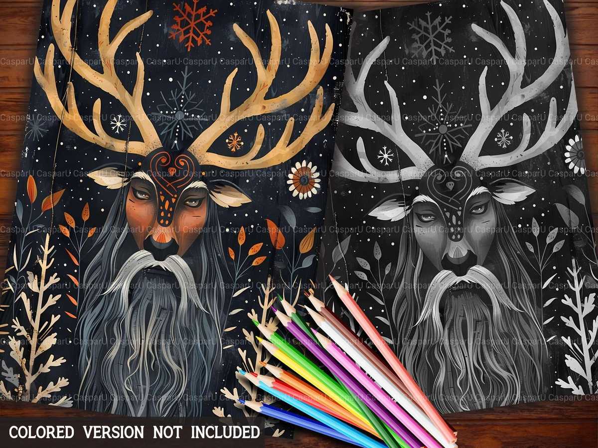 Scandinavian Summer Coloring Books - CraftNest - Digital Crafting and Art