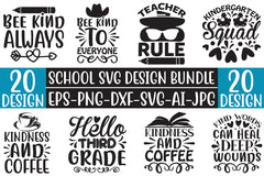 School SVG Bundle 9 - CraftNest - Digital Crafting and Art