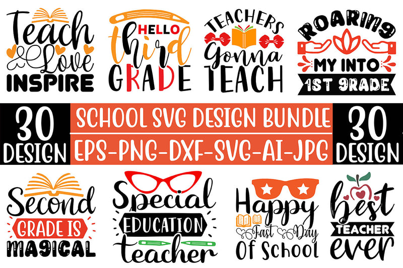 Teacher SVG Bundle 2 - CraftNest - Digital Crafting and Art