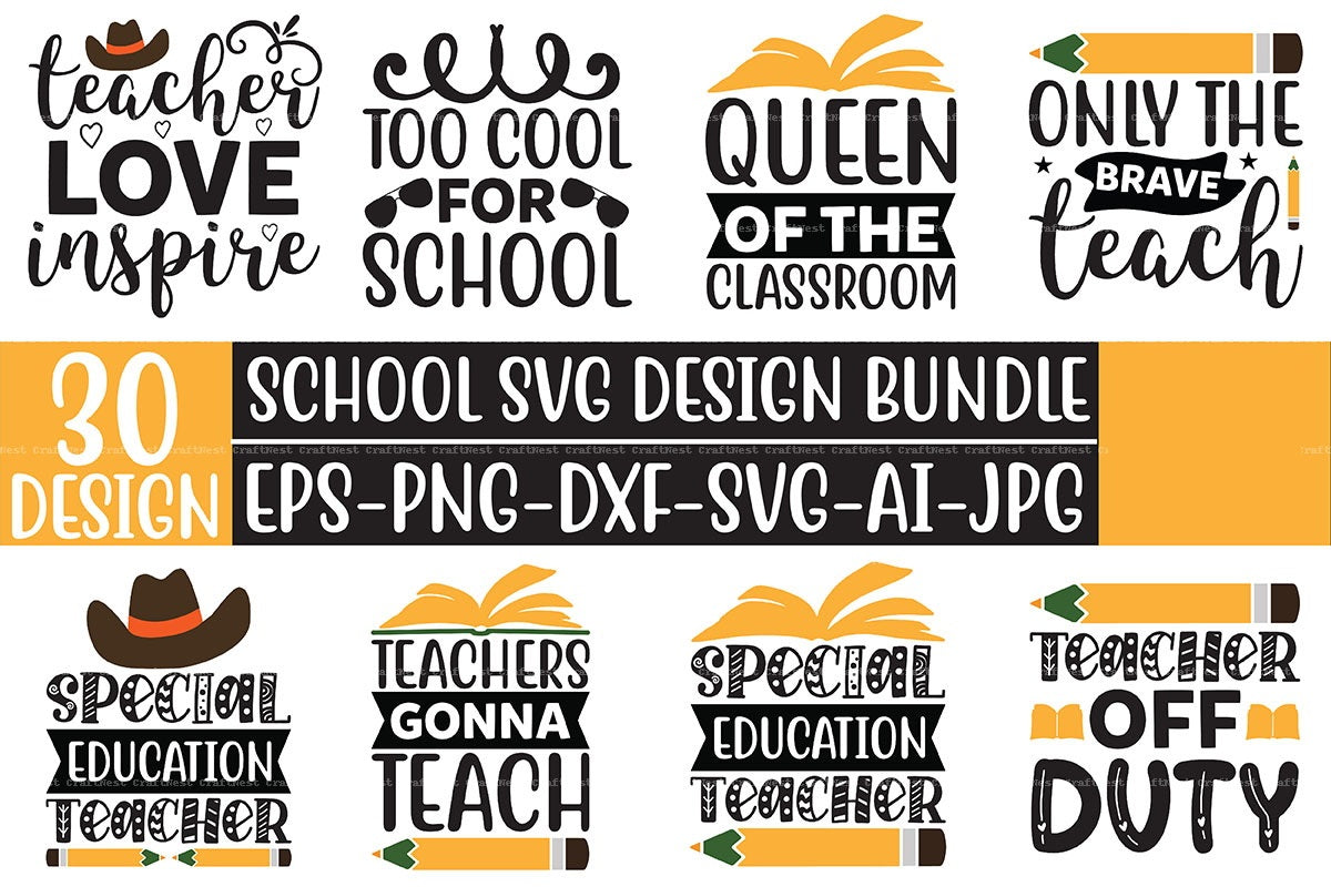 School SVG Bundle 88