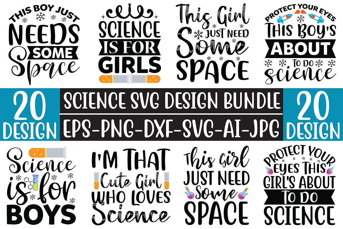 Science SVG Bundle - CraftNest - Digital Crafting and Art