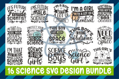Science Girl SVG Bundle - CraftNest - Digital Crafting and Art