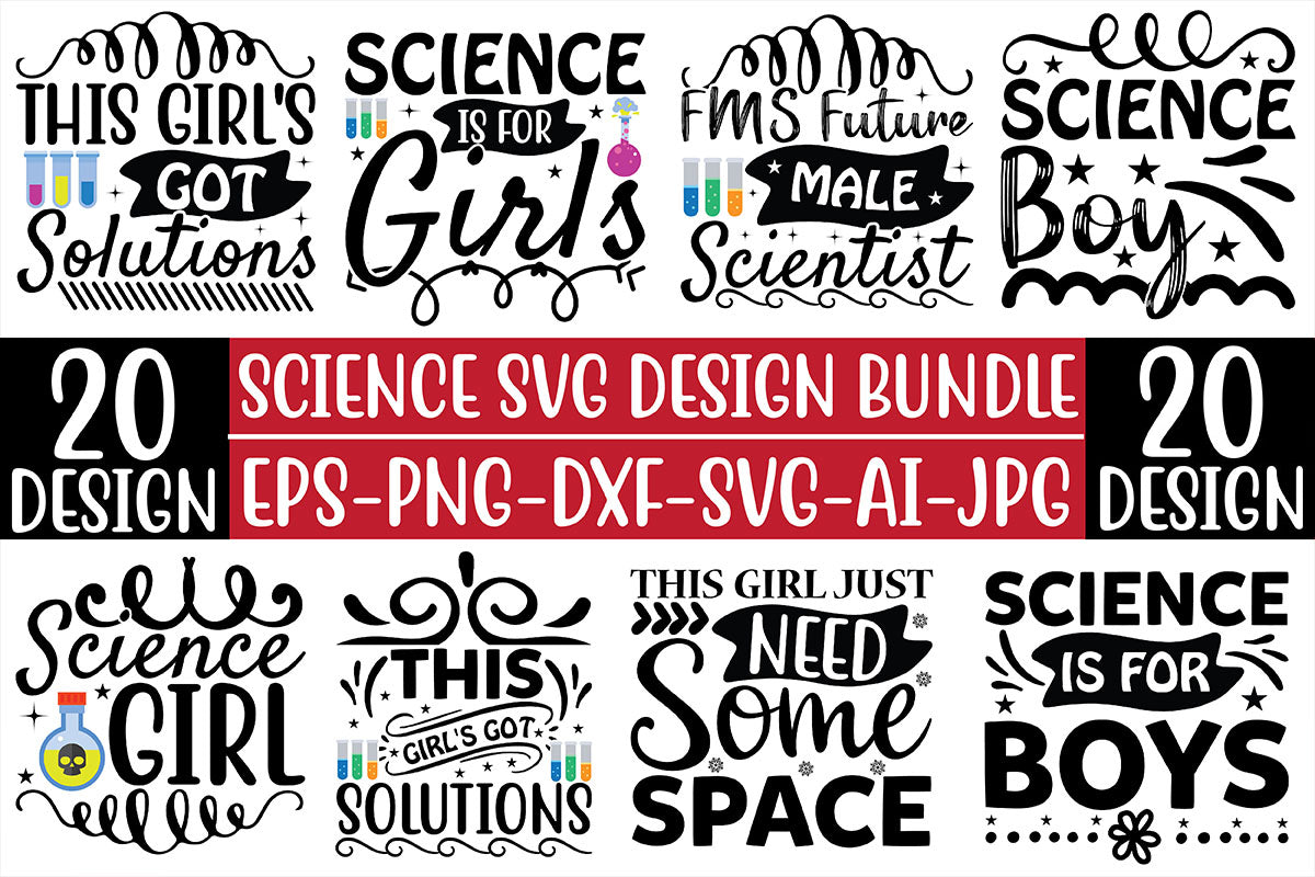 Science SVG Bundle 1 - CraftNest - Digital Crafting and Art