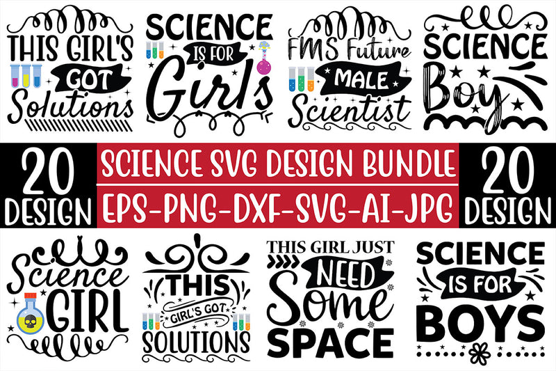 Science SVG Bundle 1 - CraftNest - Digital Crafting and Art
