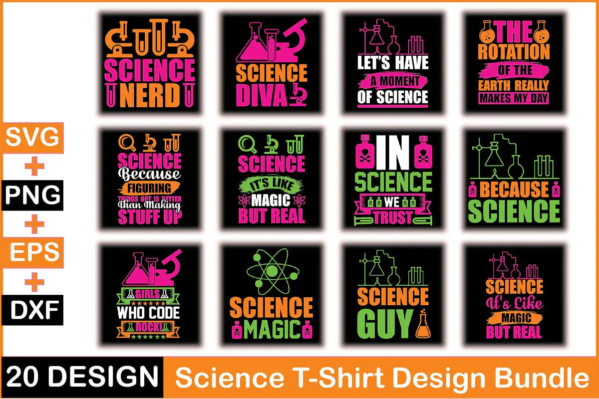 Science T Shirt Bundle