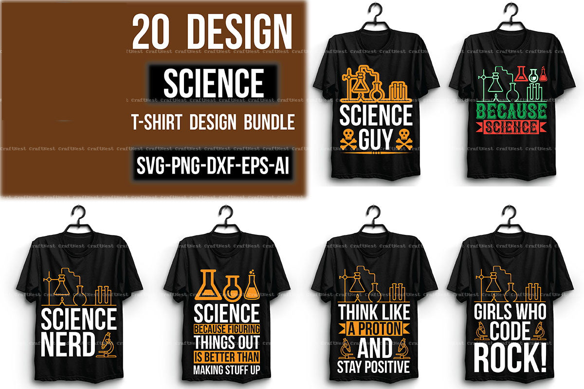 Science Design SVG Bundle