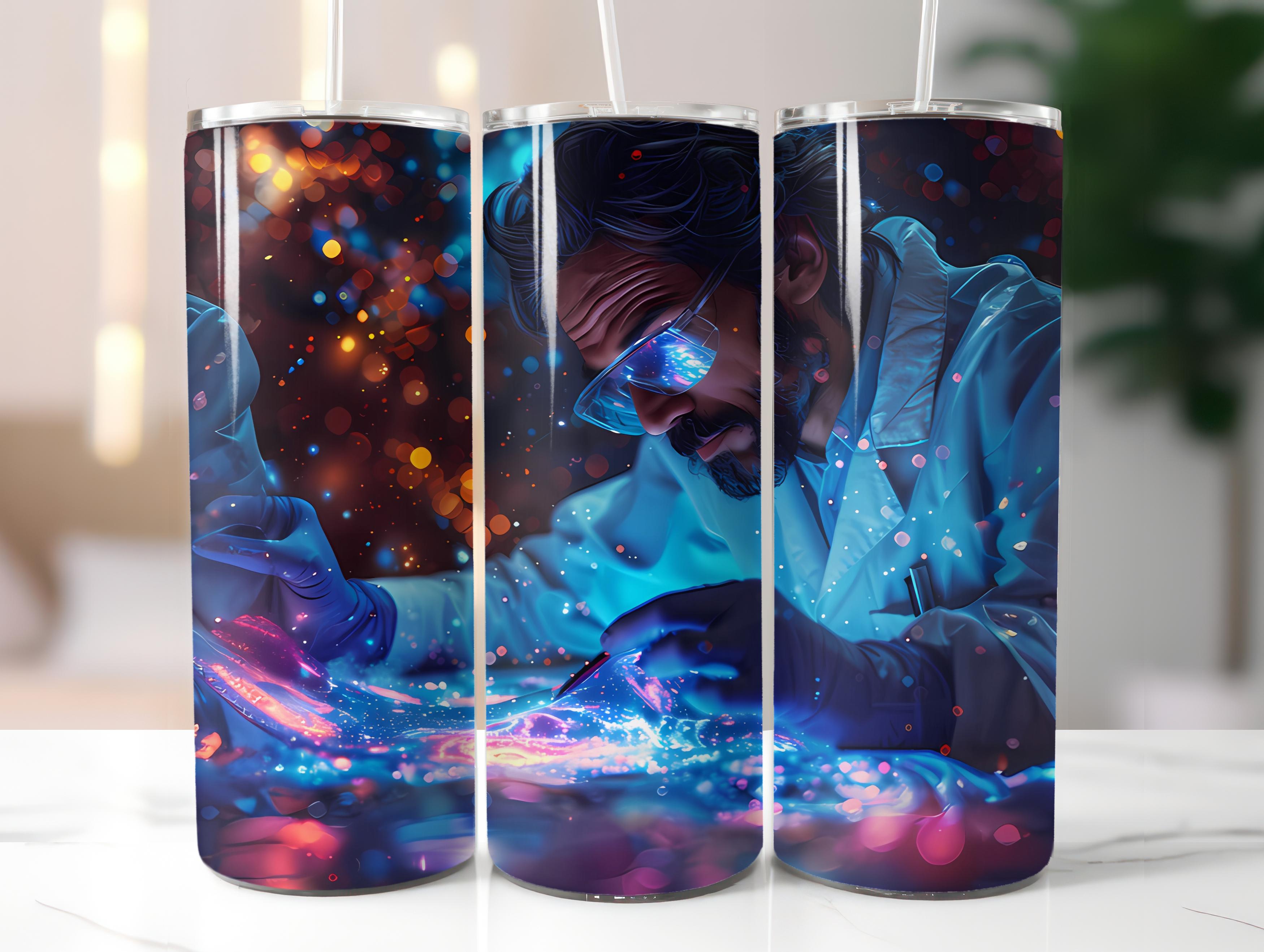 Scientist Profession 4 Tumbler Wrap - CraftNest - Digital Crafting and Art