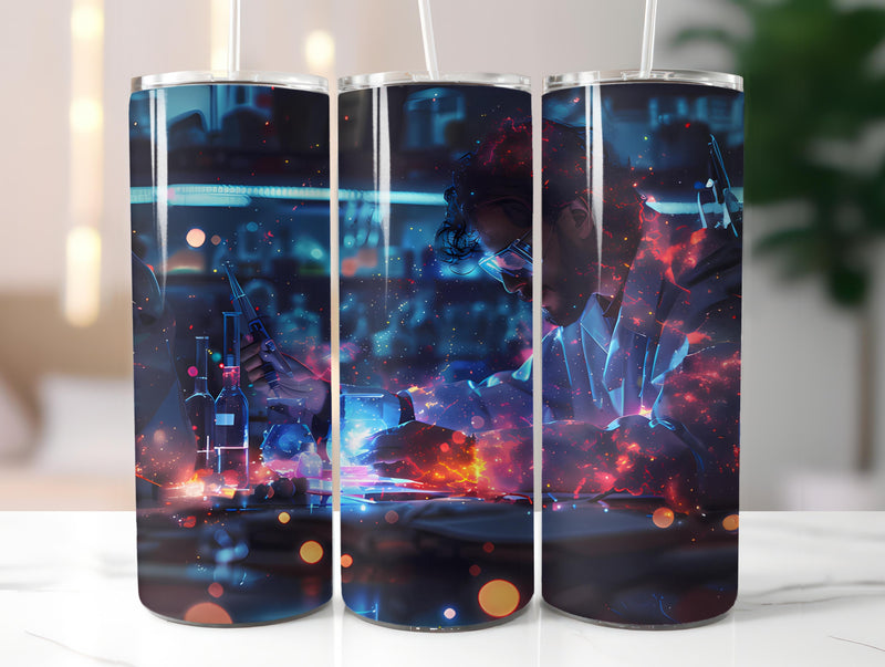 Scientist Profession 1 Tumbler Wrap - CraftNest - Digital Crafting and Art