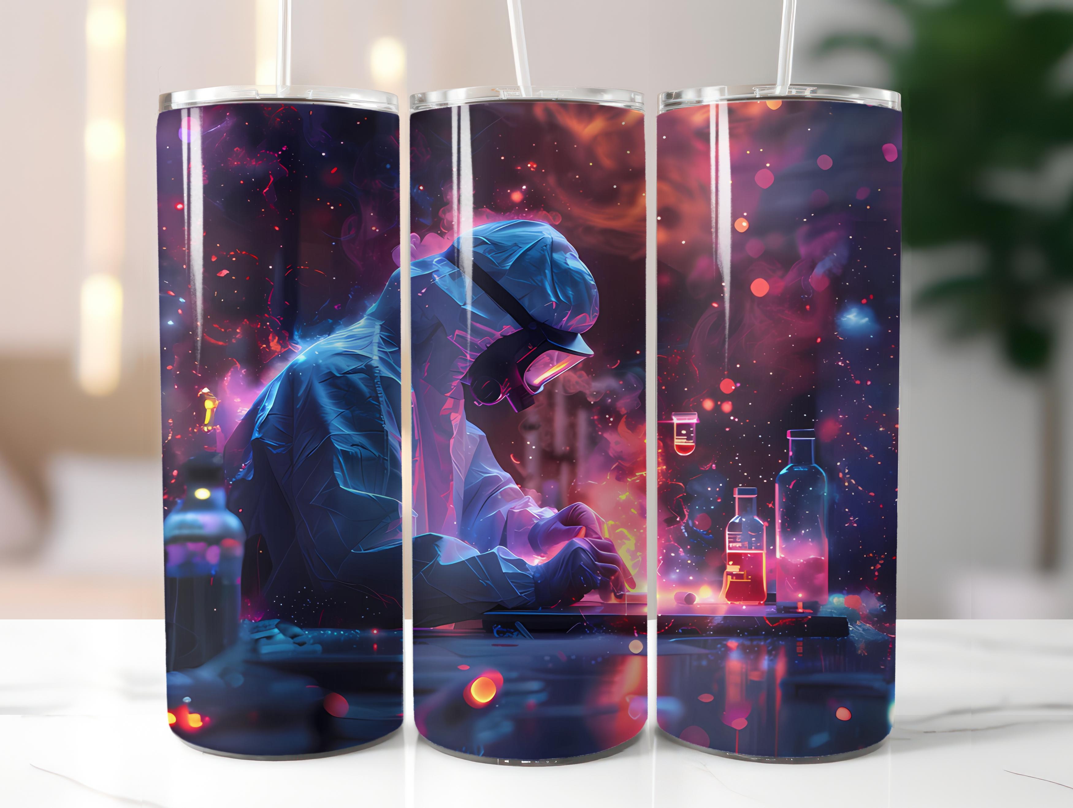 Scientist Profession 4 Tumbler Wrap - CraftNest - Digital Crafting and Art