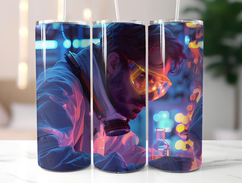 Scientist Profession 1 Tumbler Wrap - CraftNest - Digital Crafting and Art