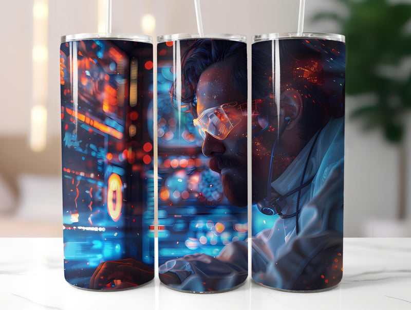 Scientist Profession 4 Tumbler Wrap - CraftNest - Digital Crafting and Art