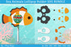 Sea Animal Lollipop Holder SVG Bundle
