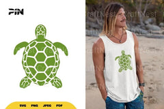 Sea Turtle SVG Bundle - CraftNest - Digital Crafting and Art