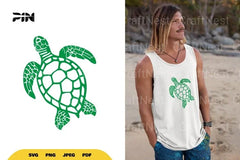 Sea Turtle SVG Bundle - CraftNest - Digital Crafting and Art
