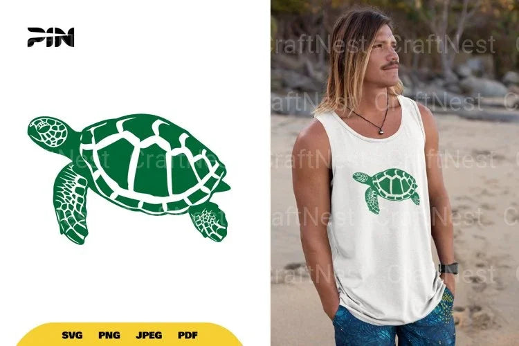 Sea Turtle SVG Bundle - CraftNest - Digital Crafting and Art