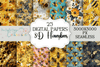 Seamless 3D Honeybee Papers Bundle