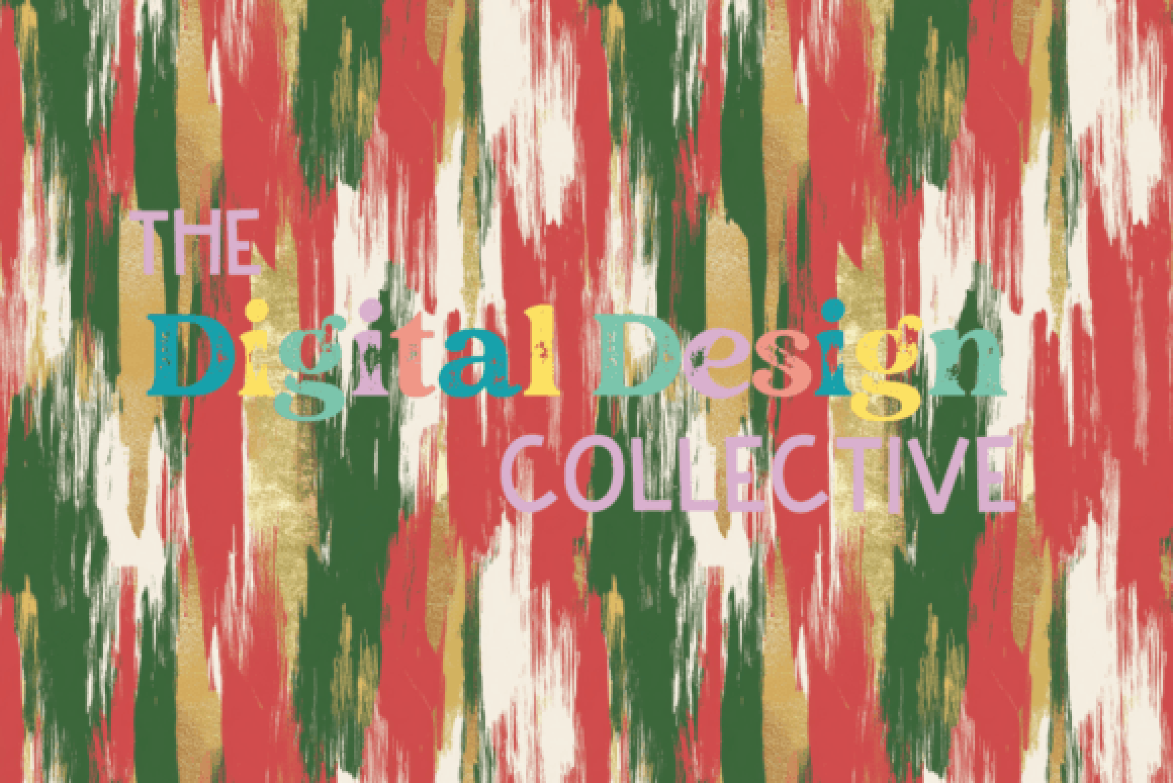 Seamless Christmas Textured Digital Paper