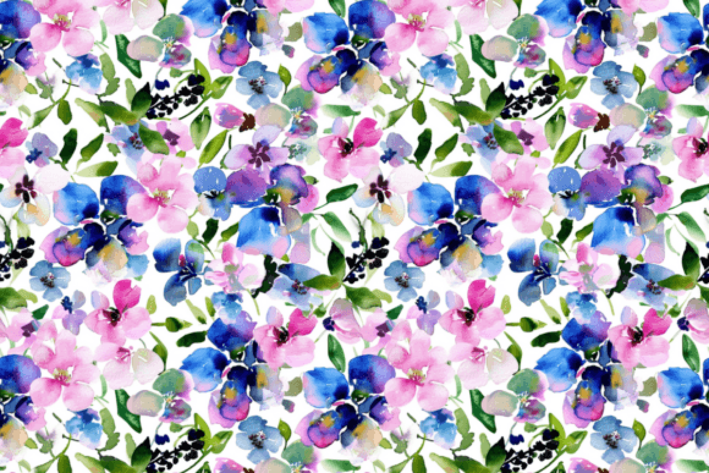 Seamless Floral Patterns Collection