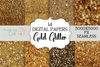 Seamless Gold Glitter Digital Paper