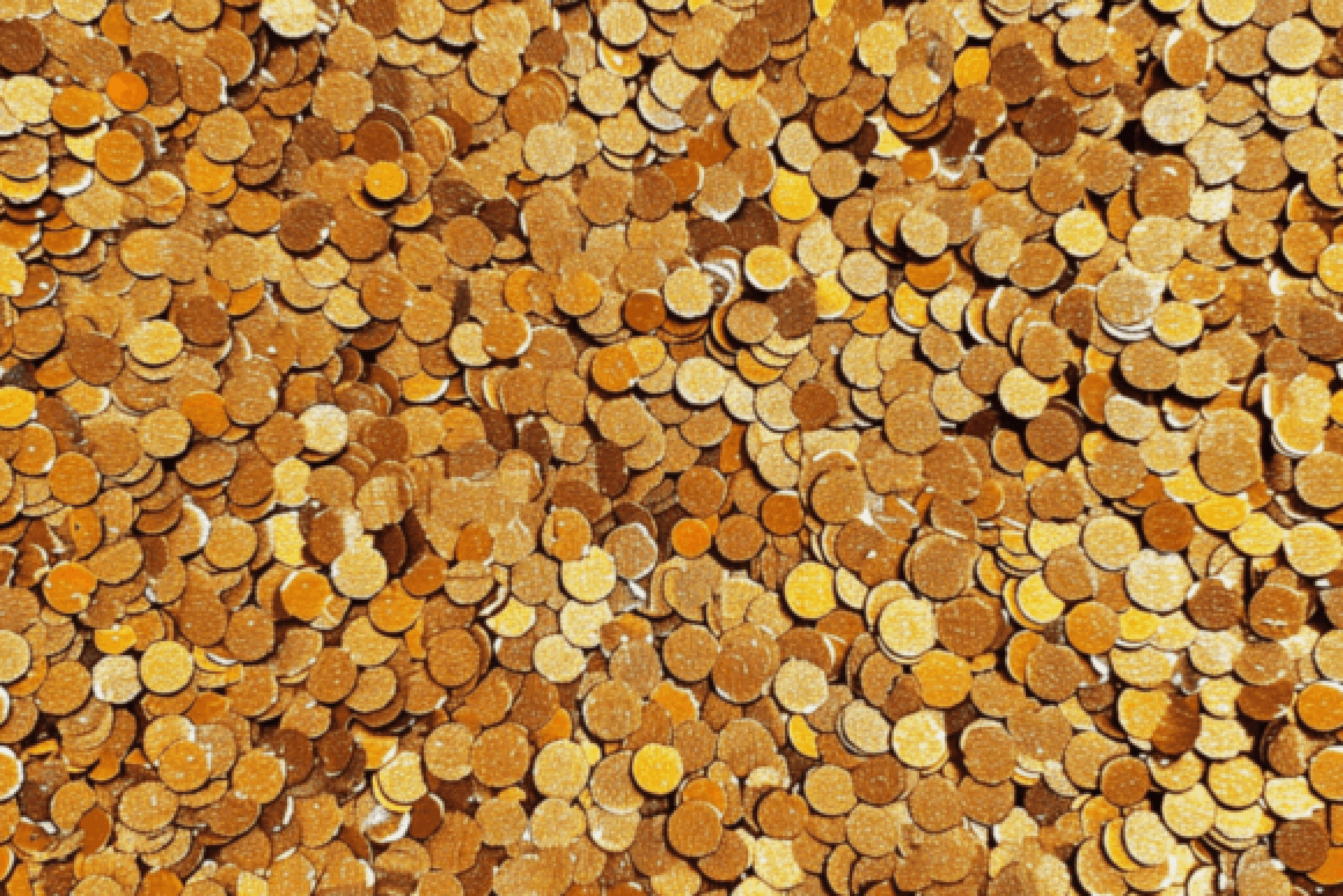 Seamless Gold Glitter Digital Paper