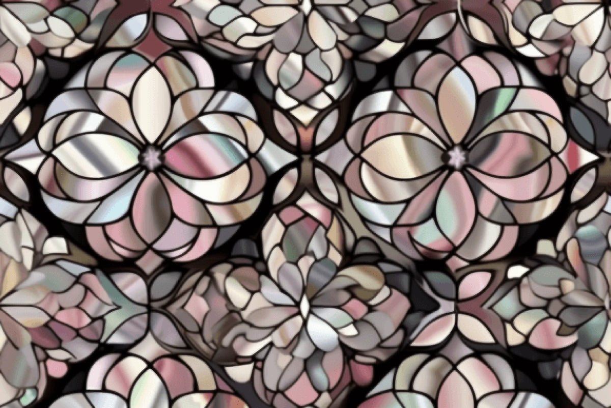 Shell Pear Pattern Seamless Mother of Pearl Shell Patterns Collection