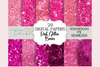 Seamless Pink Glitter Digital Paper