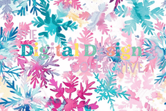 Preppy Lilly Inspired Christmas Seamless Digital Paper - CraftNest - Digital Crafting and Art