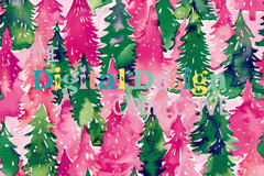 Preppy Lilly Inspired Christmas Seamless Digital Paper - CraftNest - Digital Crafting and Art