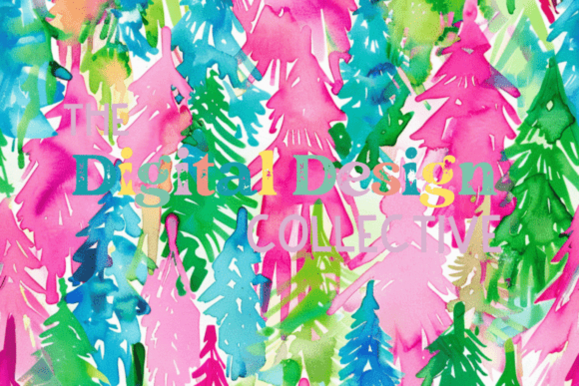 Preppy Lilly Inspired Christmas Seamless Digital Paper - CraftNest - Digital Crafting and Art