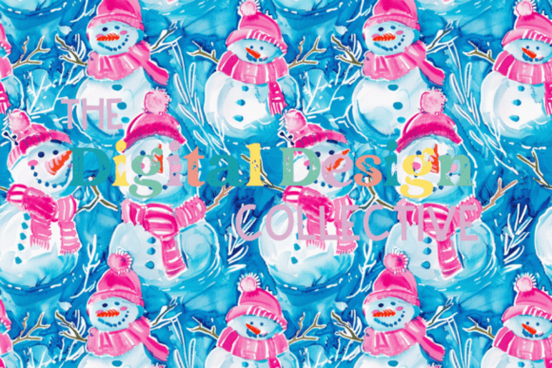 Preppy Lilly Inspired Christmas Seamless Digital Paper - CraftNest - Digital Crafting and Art