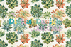 Seamless Succulent Digital Paper