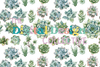 Seamless Succulent Digital Paper