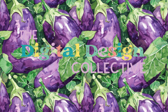 Seamless Garden Vegetable Digital Paper - CraftNest - Digital Crafting and Art