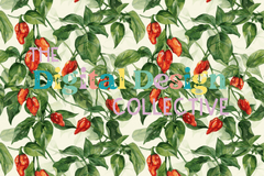 Seamless Garden Vegetable Digital Paper - CraftNest - Digital Crafting and Art