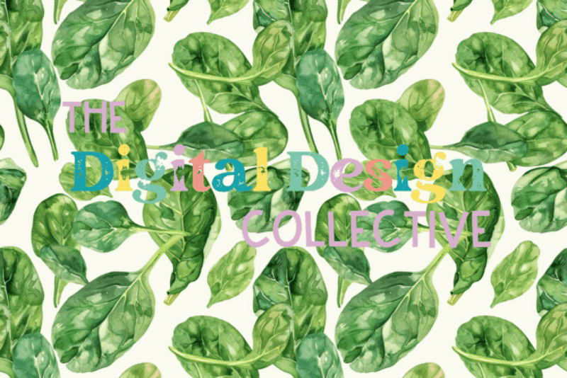 Seamless Garden Vegetable Digital Paper - CraftNest - Digital Crafting and Art