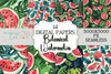 Seamless Watermelon Pattern Bundle