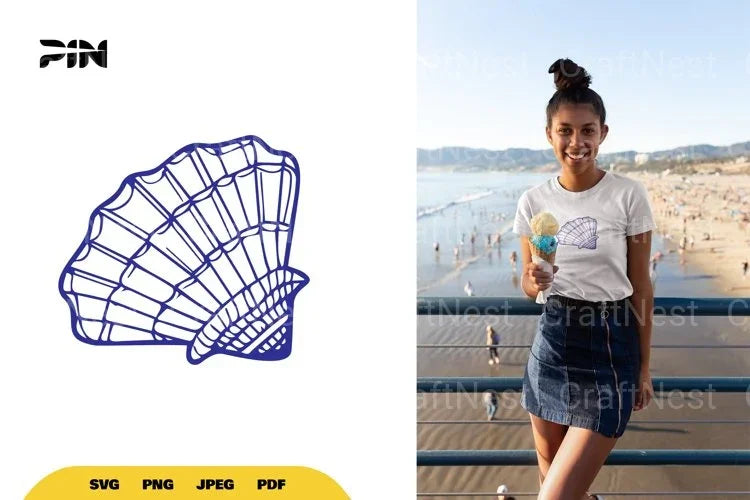 Seashell SVG Bundle - CraftNest - Digital Crafting and Art