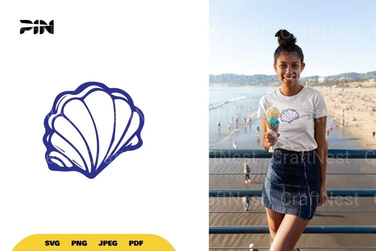 Seashell SVG Bundle - CraftNest - Digital Crafting and Art
