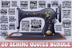 Sewing Quotes Bundle - CraftNest - Digital Crafting and Art
