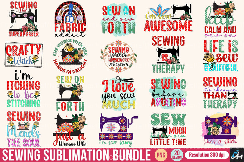 Sewing Clipart Bundle - CraftNest - Digital Crafting and Art