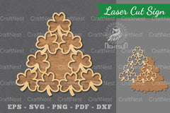 Shamrock Laser Cut Sign Clipart Bundle - CraftNest - Digital Crafting and Art