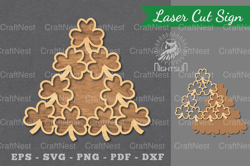Shamrock Laser Cut Sign Clipart Bundle - CraftNest - Digital Crafting and Art