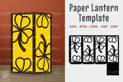 Shamrock Papercut Lantern Template Clipart Bundle - CraftNest - Digital Crafting and Art