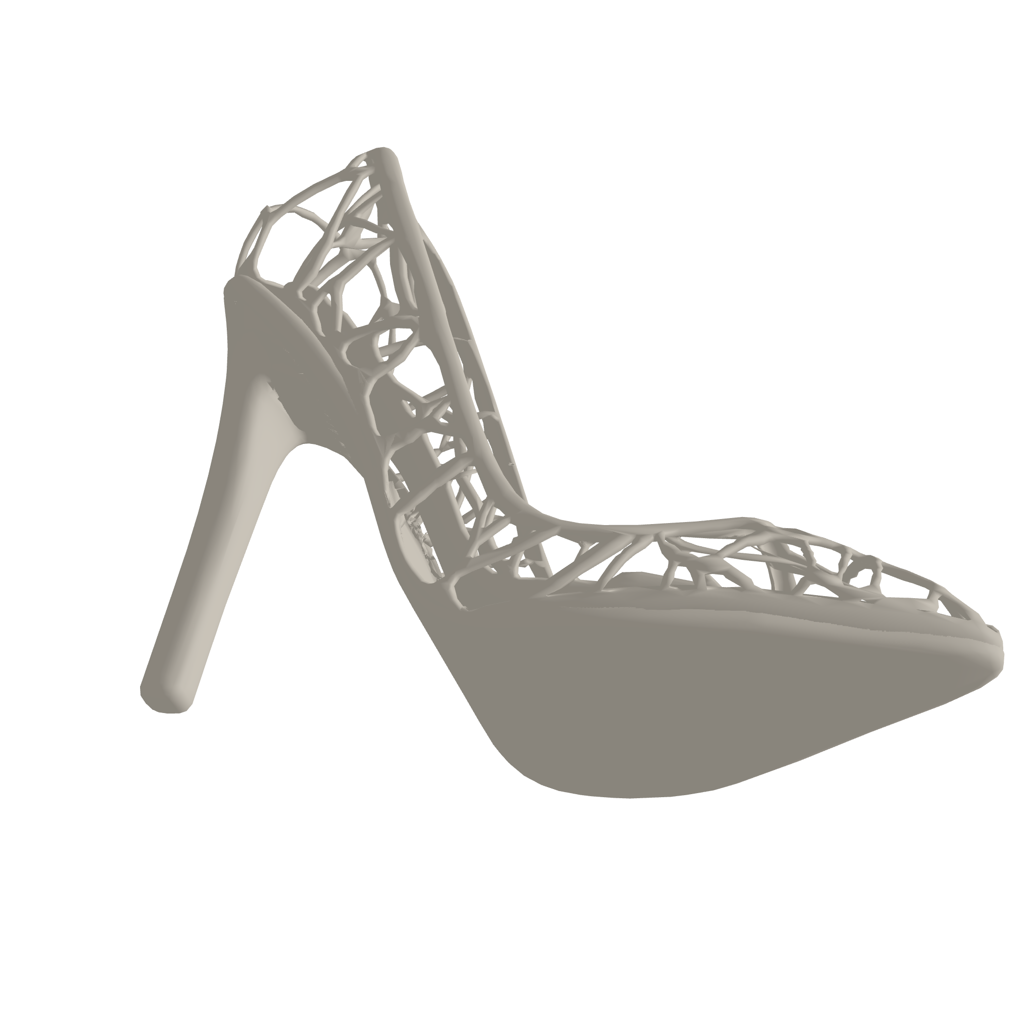 Shoe Woman 3D Print STL File