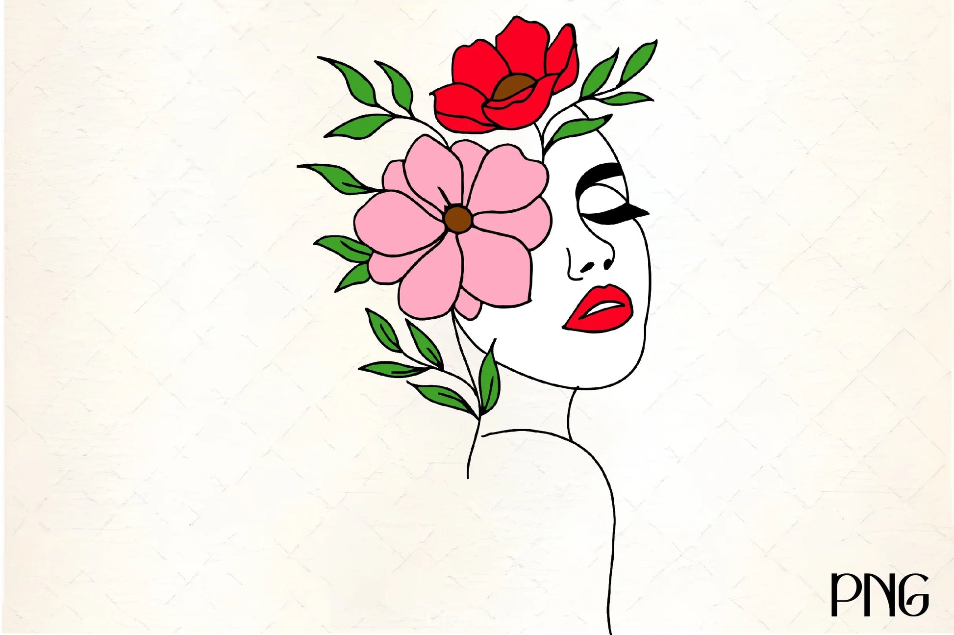 Floral Woman Clipart Bundle 2 - CraftNest - Digital Crafting and Art