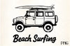 Off Road Car & Surfboard Clipart Bundle