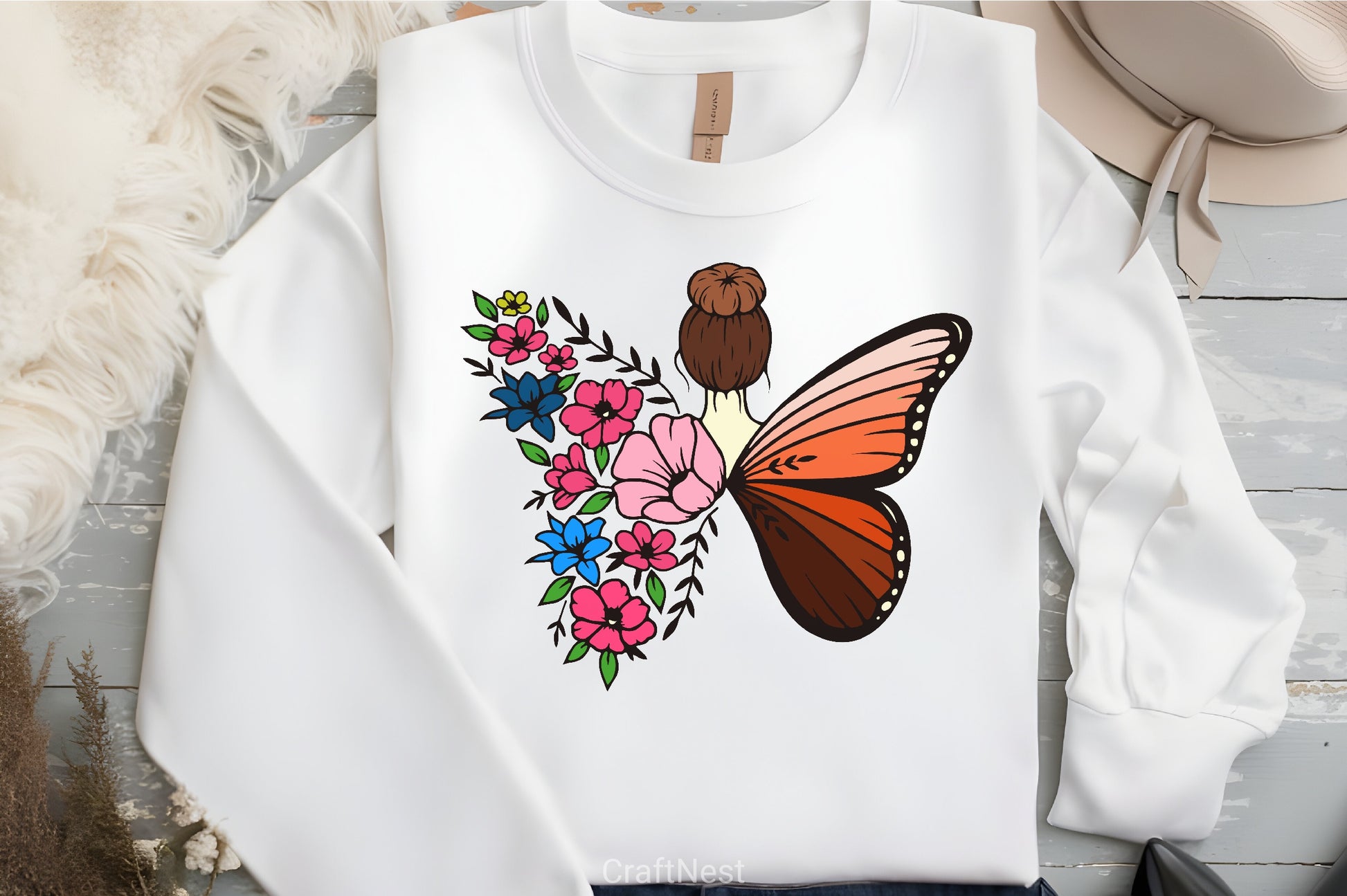 Butterfly Clipart Bundle - CraftNest - Digital Crafting and Art